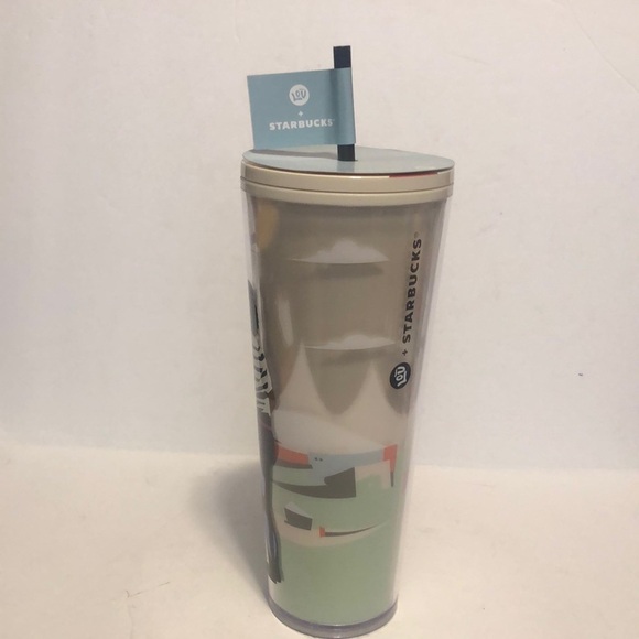 New STARBUCKS 2024 Black History 24oz Tumbler w/Straw-Designed by Damon Brown - Picture 2 of 6